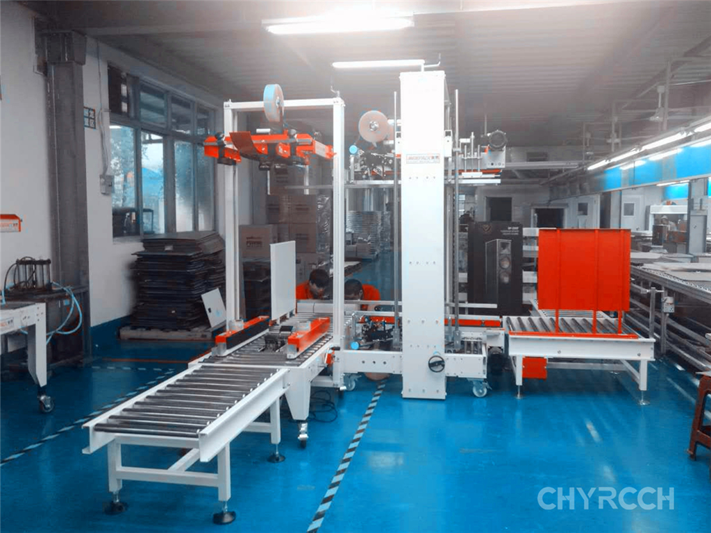 案例-音响自动包装流水线