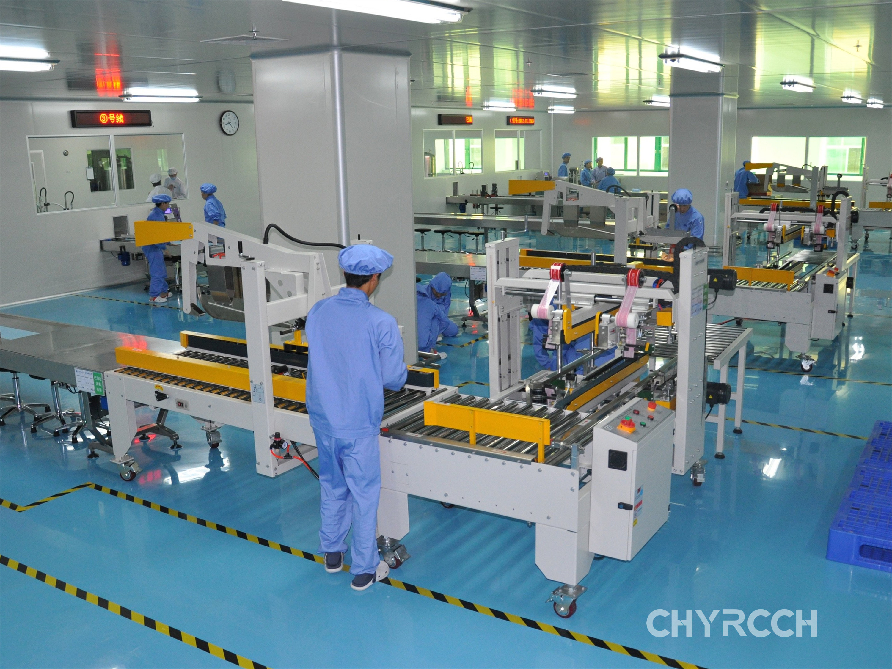 案例-电子产品自动包装流水线