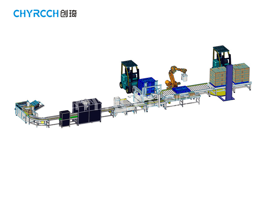 <strong>自动包装流水线B</strong>