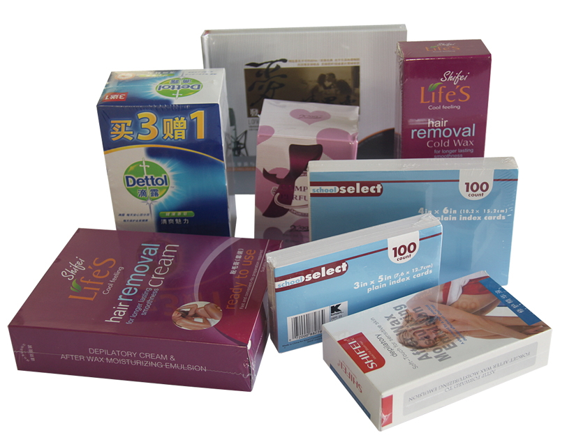 热收缩包装机收缩样品展示